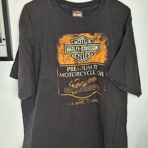 Harley Davidson Brighton Michigan Black XL T Shirt